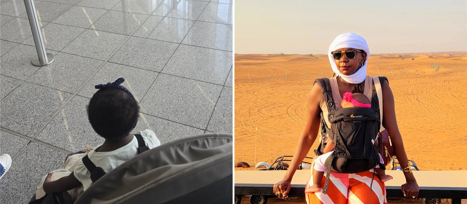 Stroller or baby carrier for travel? Why I bring both
