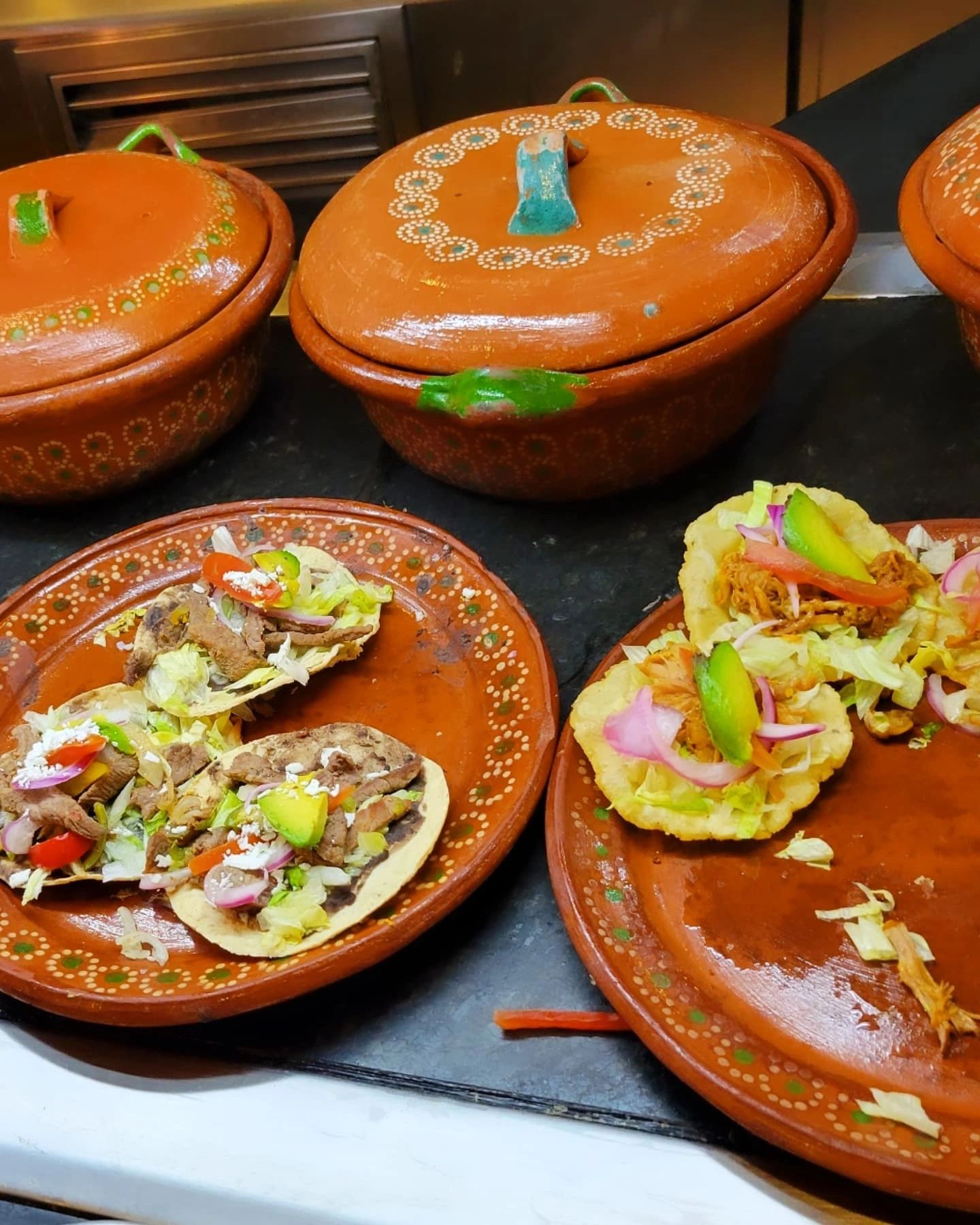 Tacos station at a buffet at Grand Palladium Riviera Maya